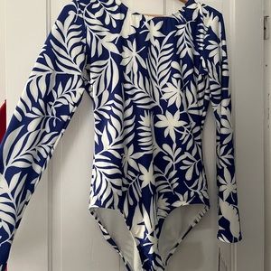Kate Spade Long Sleeve Bathing Suit